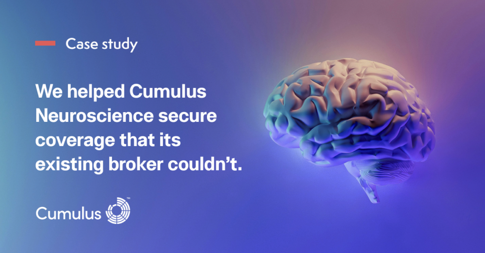 Cumulus Neuroscience Insurance Coverage Case Study by Capsule Cover Web Landscape