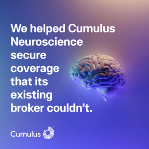 Cumulus Neuroscience Insurance Coverage Case Study by Capsule Cover Web Square